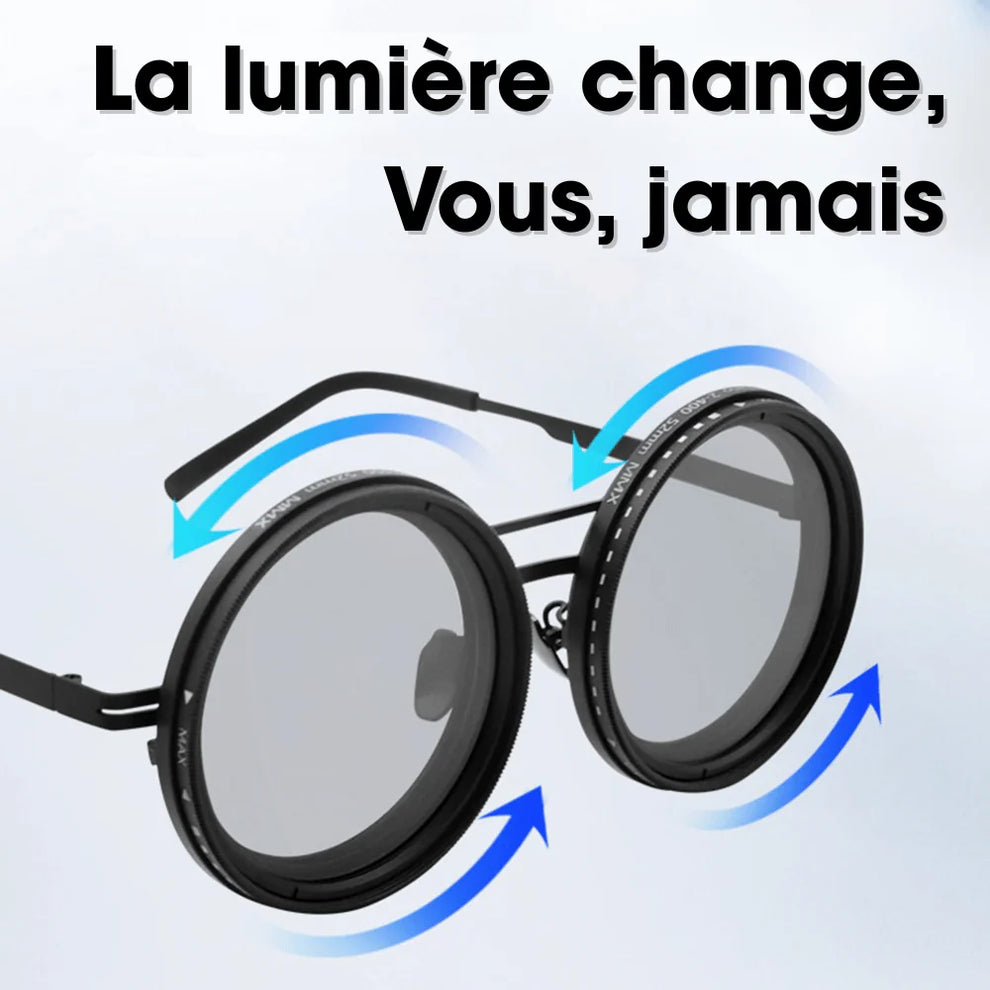 Alluma | Lunette à Teinte Ajustable- Les Lunettes Qui S’Adaptent à Votre Lumière
