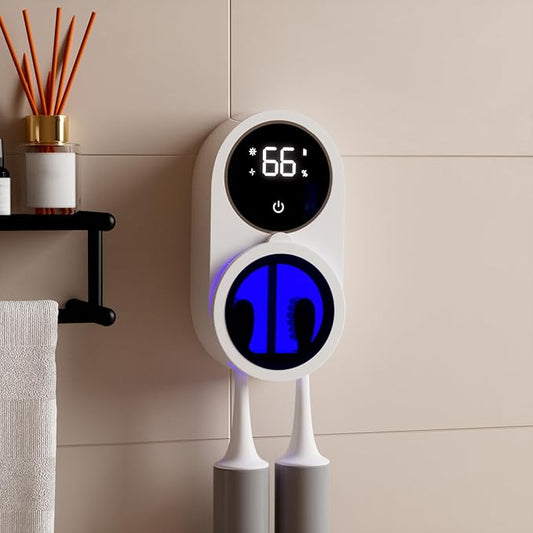 Bitvae BV-X122 – Stérilisateur de Brosse à Dents UV-C avec Séchage à l’Air et Écran LED Intelligent